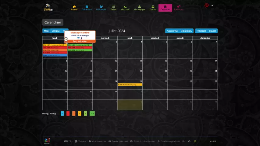 calendrier